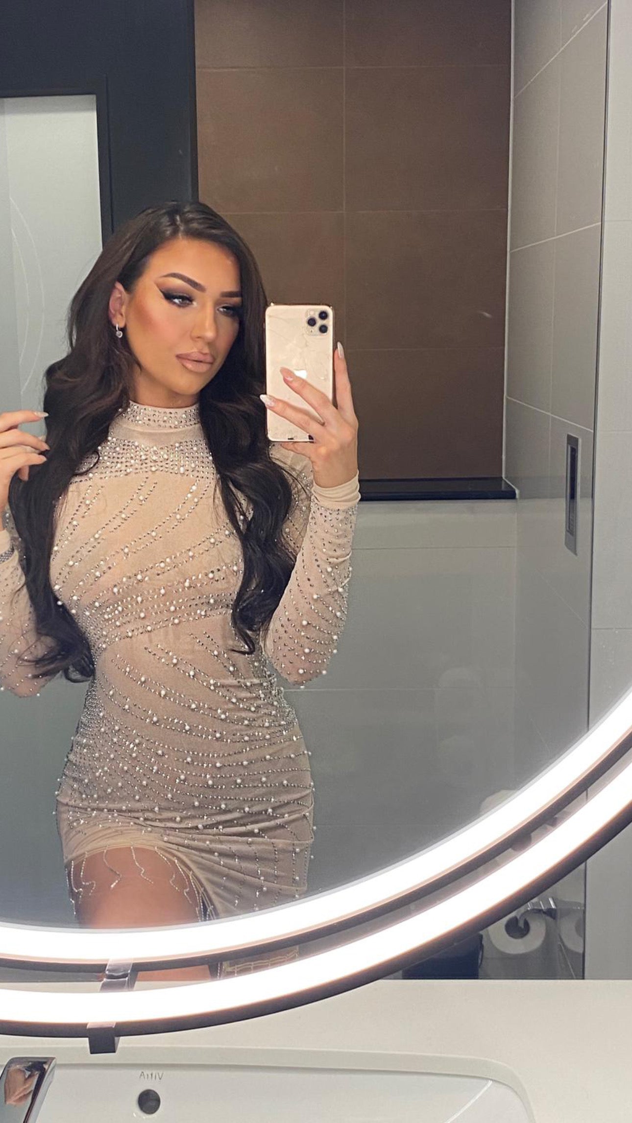 The CRYSTAL PEARL ARUBA Dress £45