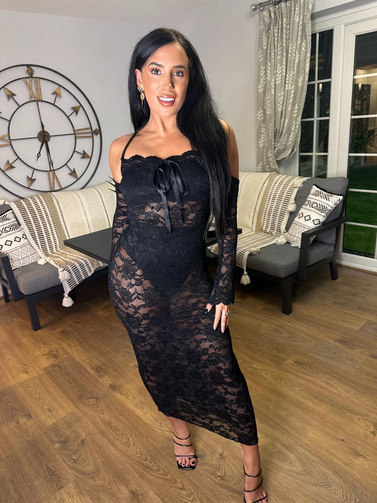 The LE-PERLA LACE Dress £63