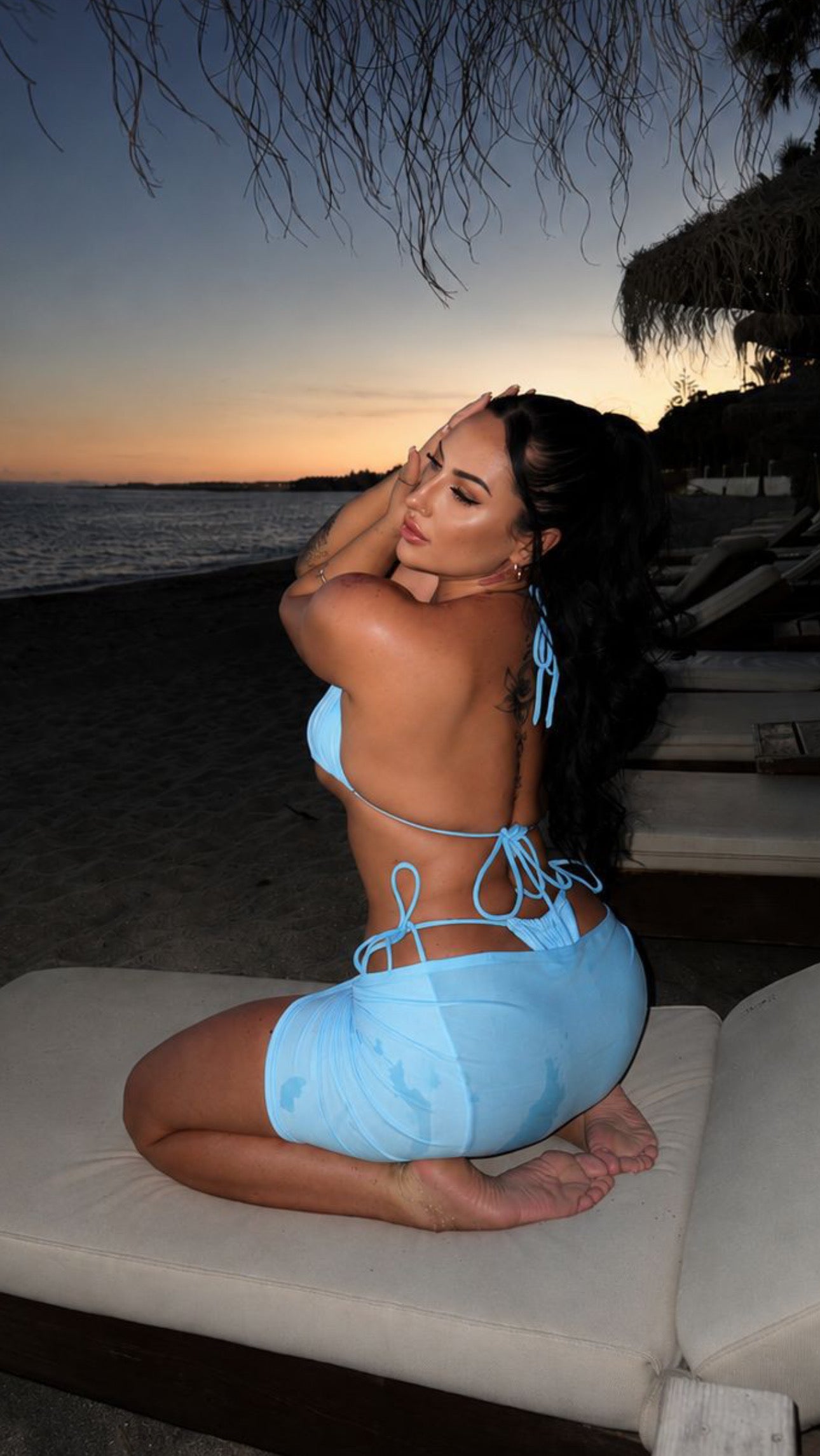 The EVELINA SAPPHIRE Bikini £49