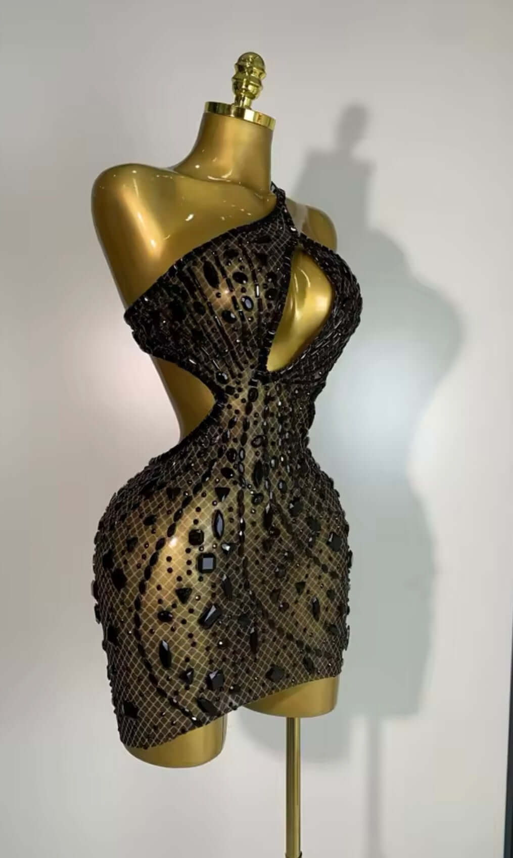 The OPIUM CRYSTAL Black Dress £85