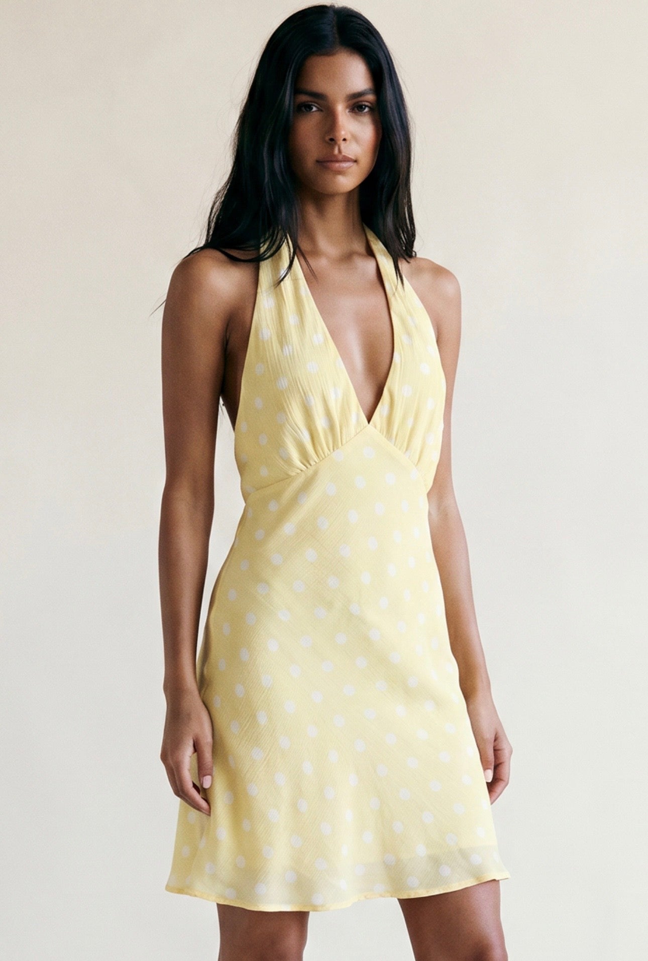 The DARLIA HALTER MIDI Dress £35.59