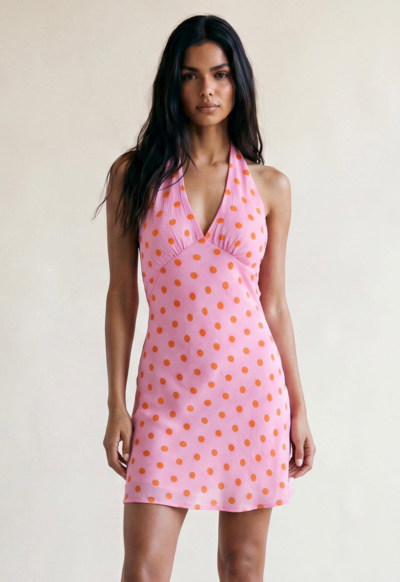 The DARLIA HALTER MIDI Dress £35.59