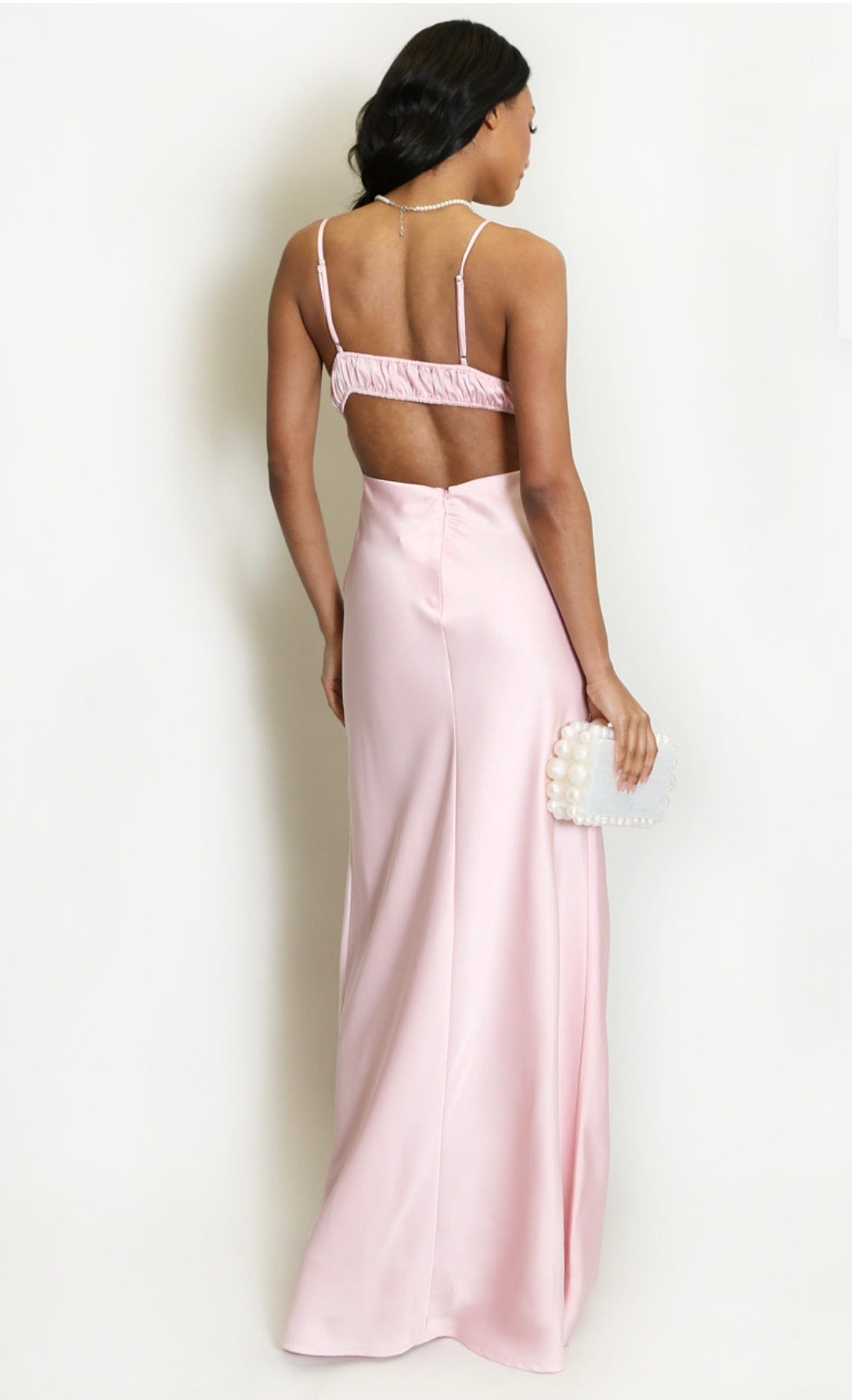 The PENELOPE SATIN MAXI Dress £47