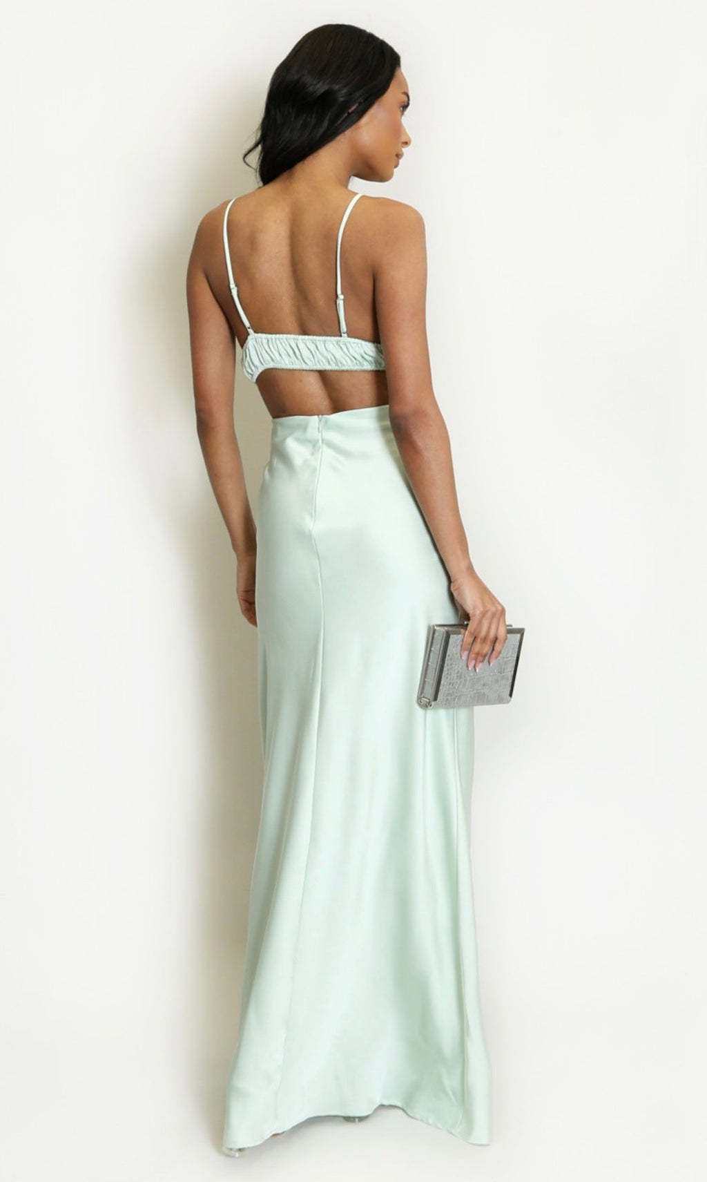 The PENELOPE SATIN MAXI Dress £47