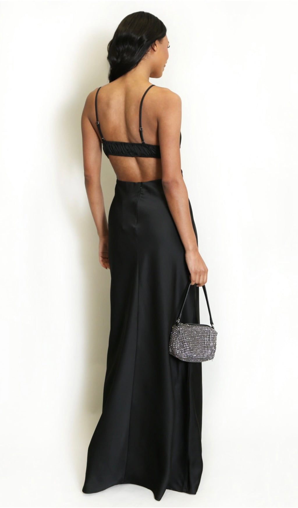 The PENELOPE SATIN MAXI Dress £47
