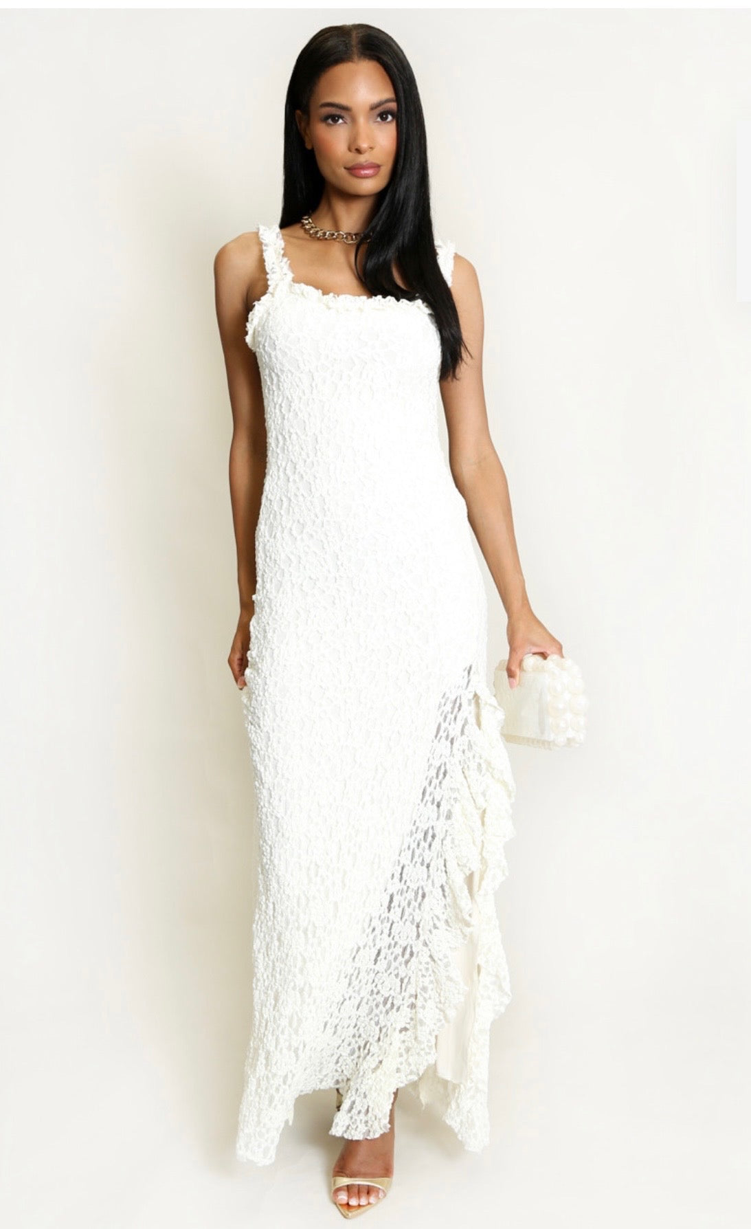 The CASSELIA MAXI LACE Dress £67.90