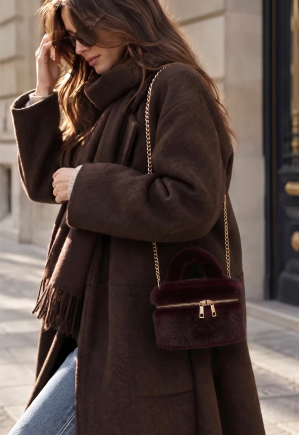 The CAMILLA FAUX FUR Bag £39