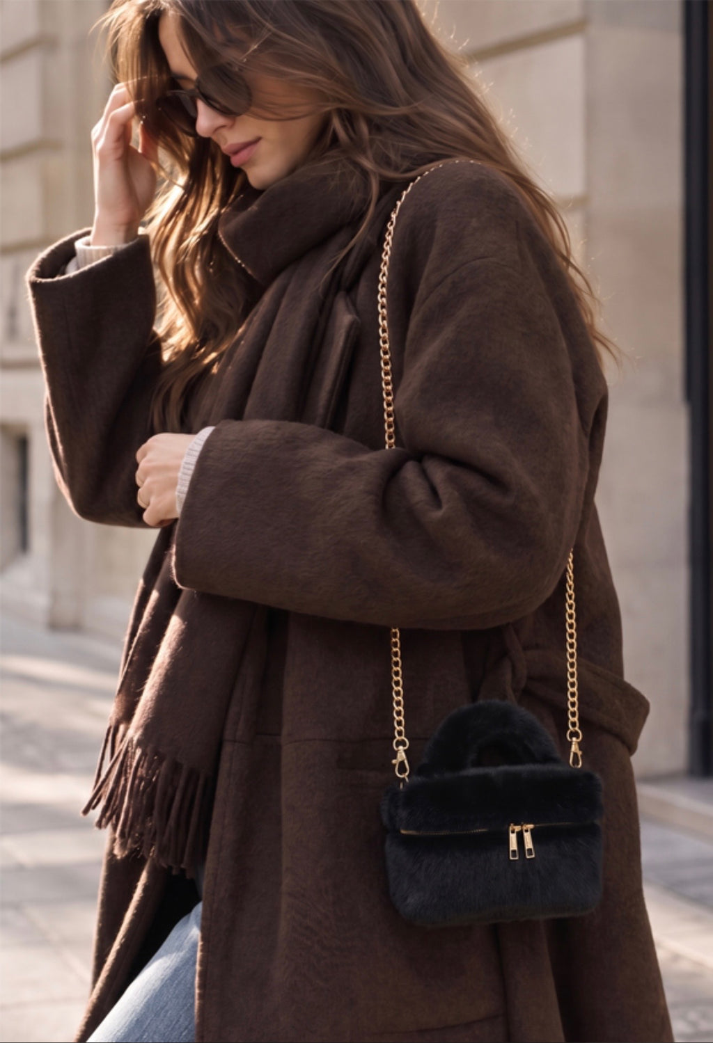 The CAMILLA FAUX FUR Bag £39