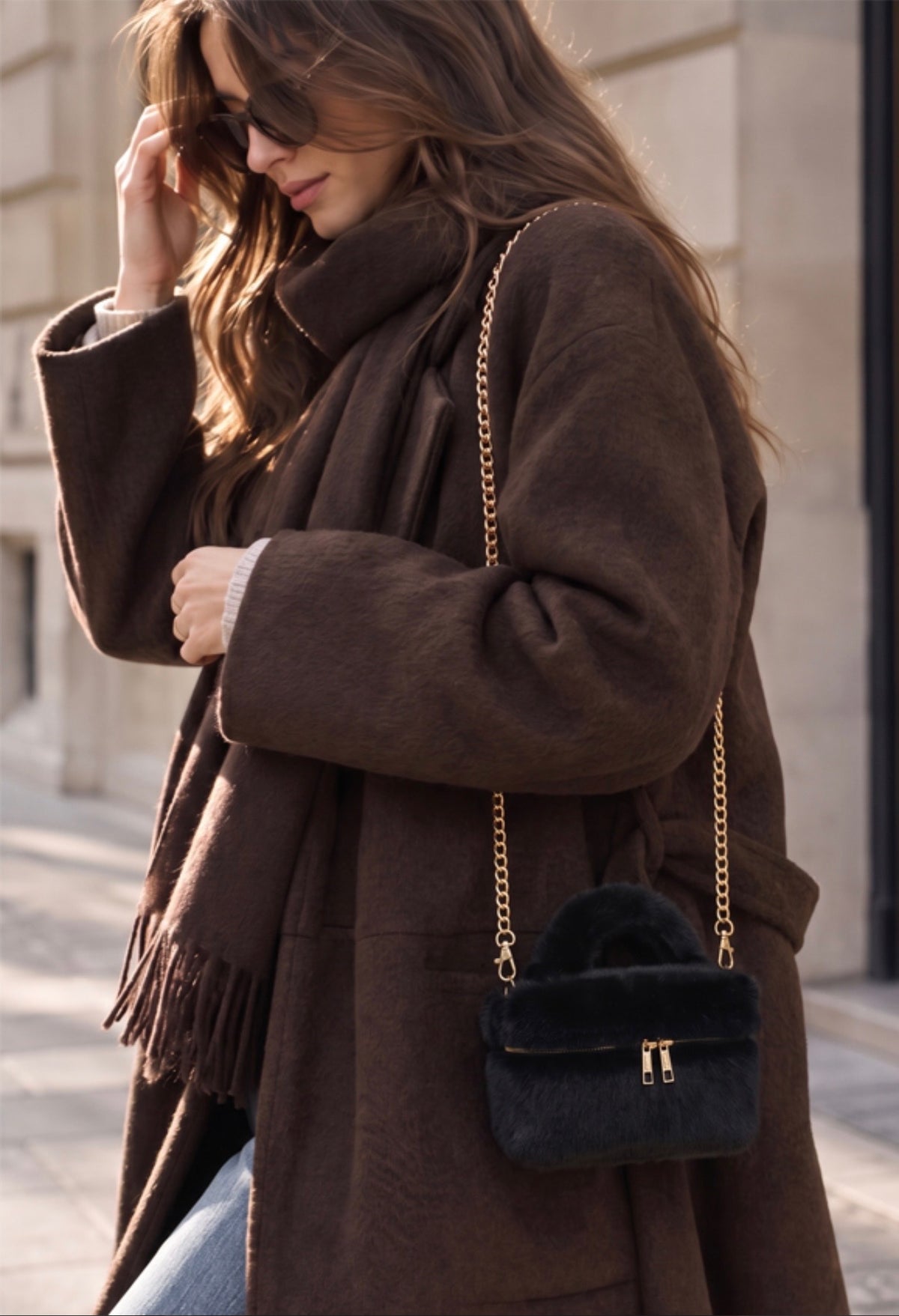 The CAMILLA FAUX FUR Bag £39
