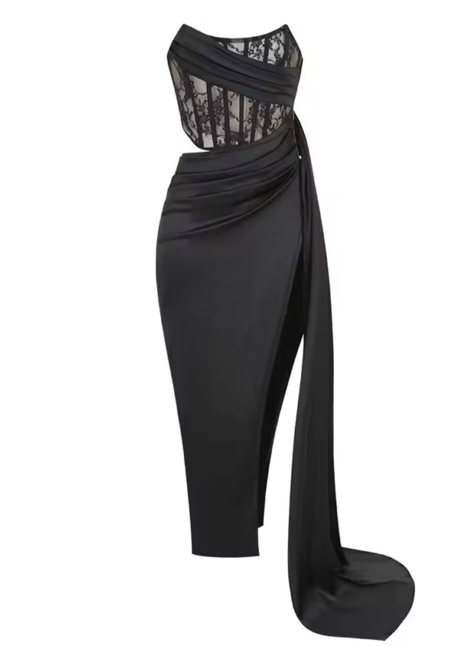 The ANNABEL SATIN Dress £129.95