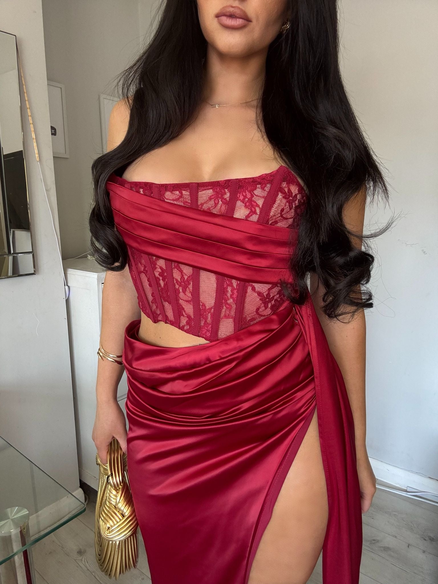 The ANNABEL SATIN Dress £129.95