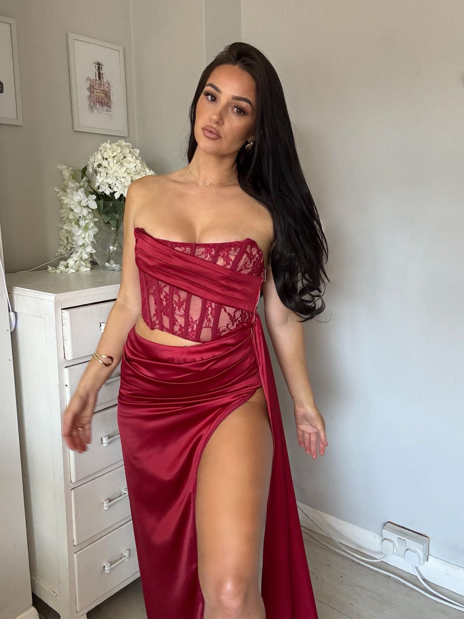 The ANNABEL SATIN Dress £129.95