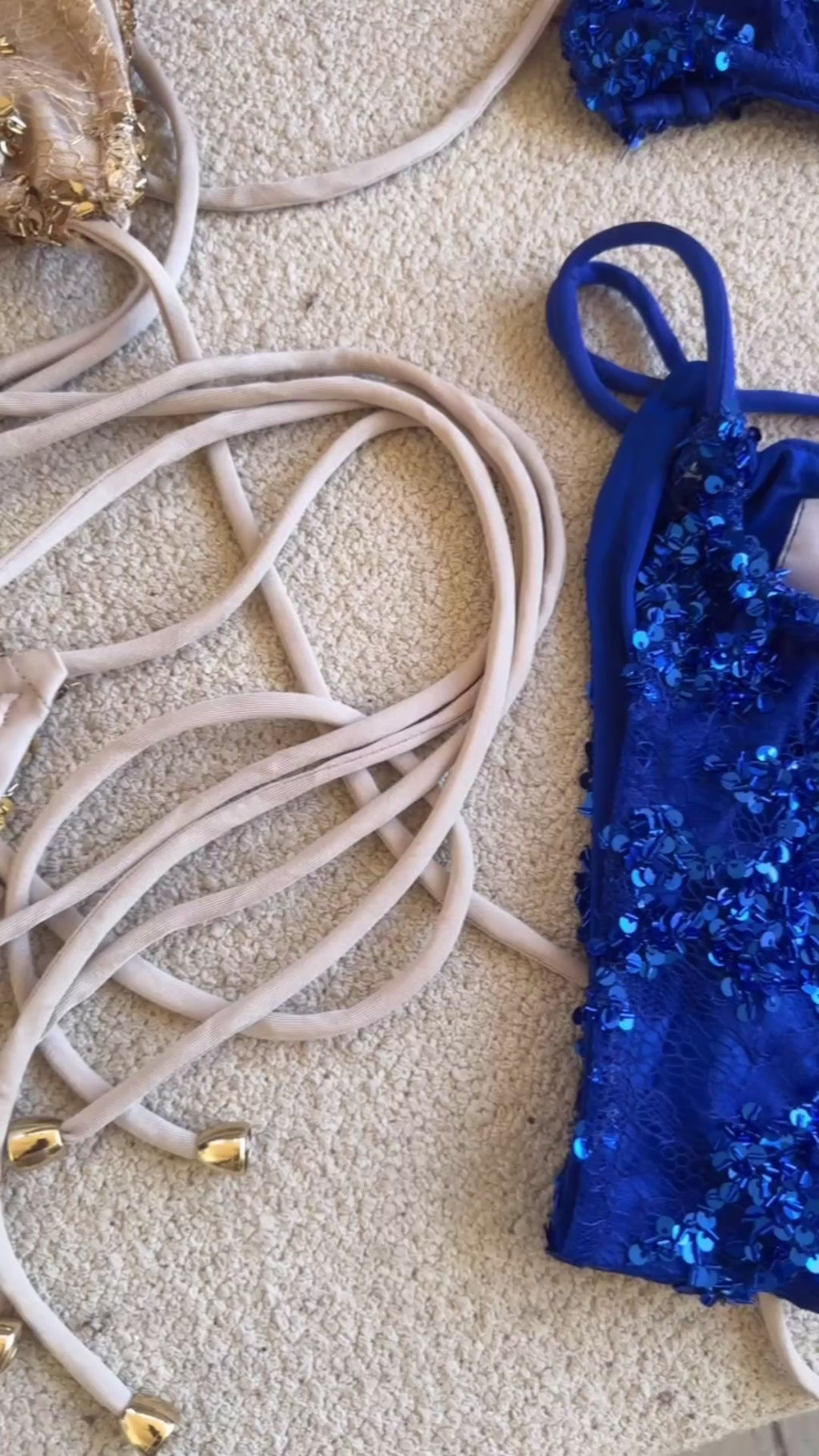 The EVELINA VOGUE CRYSTAL Bikini Includes SARONG £65