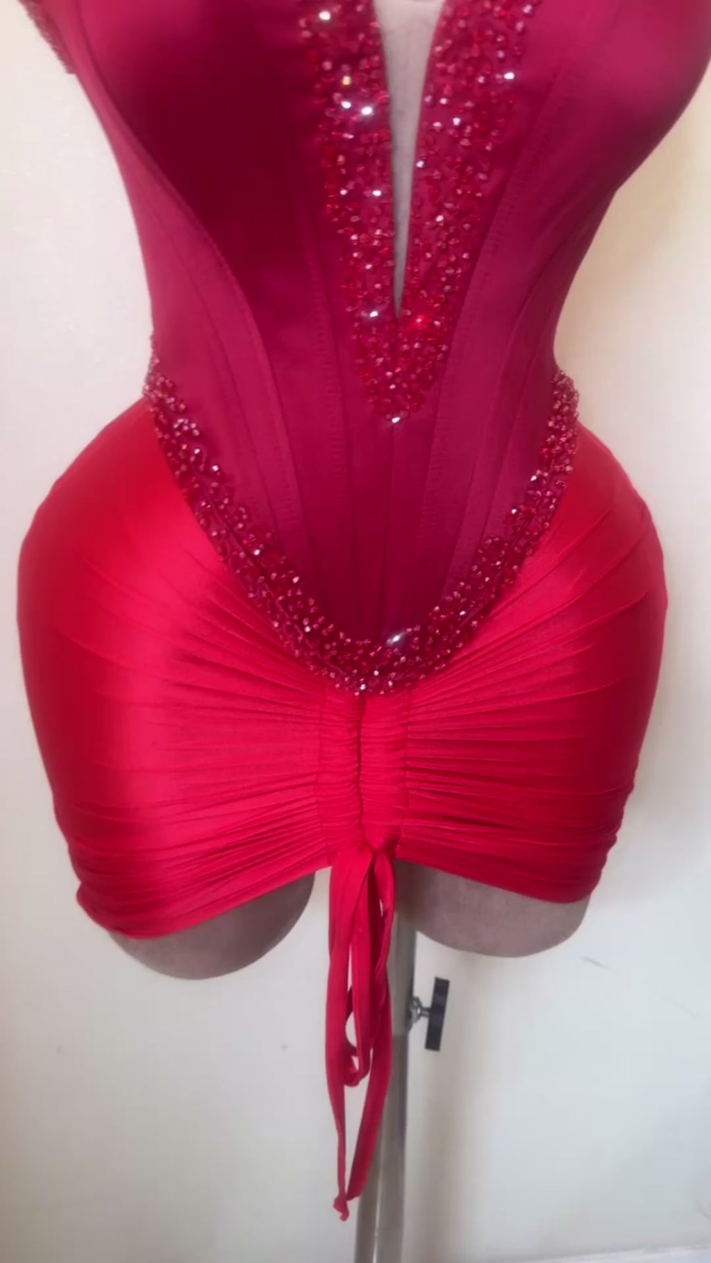 The PARIZ CRYSTALLINE CORSET 2piece £155