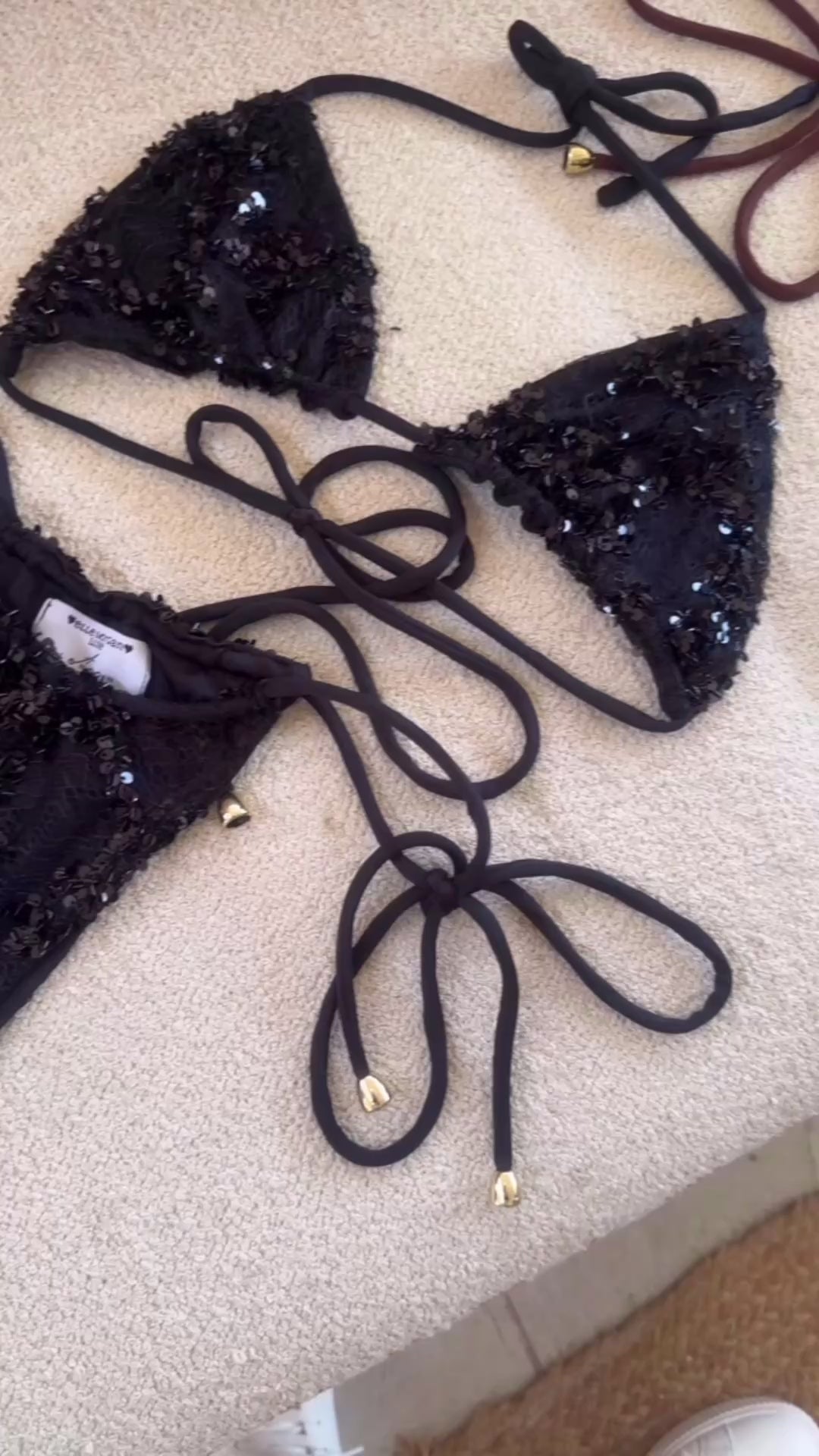 The EVELINA VOGUE CRYSTAL Bikini Includes SARONG £65