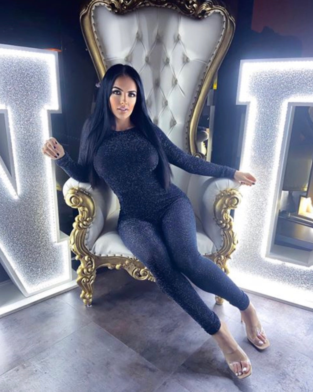 The BLACK GLITZY Jumpsuit £49