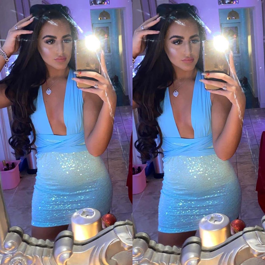 The SUMMER BLUE GISELLE Dress £65