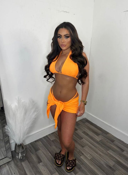 The SUNSET Bikini &  Matching SARONG £45