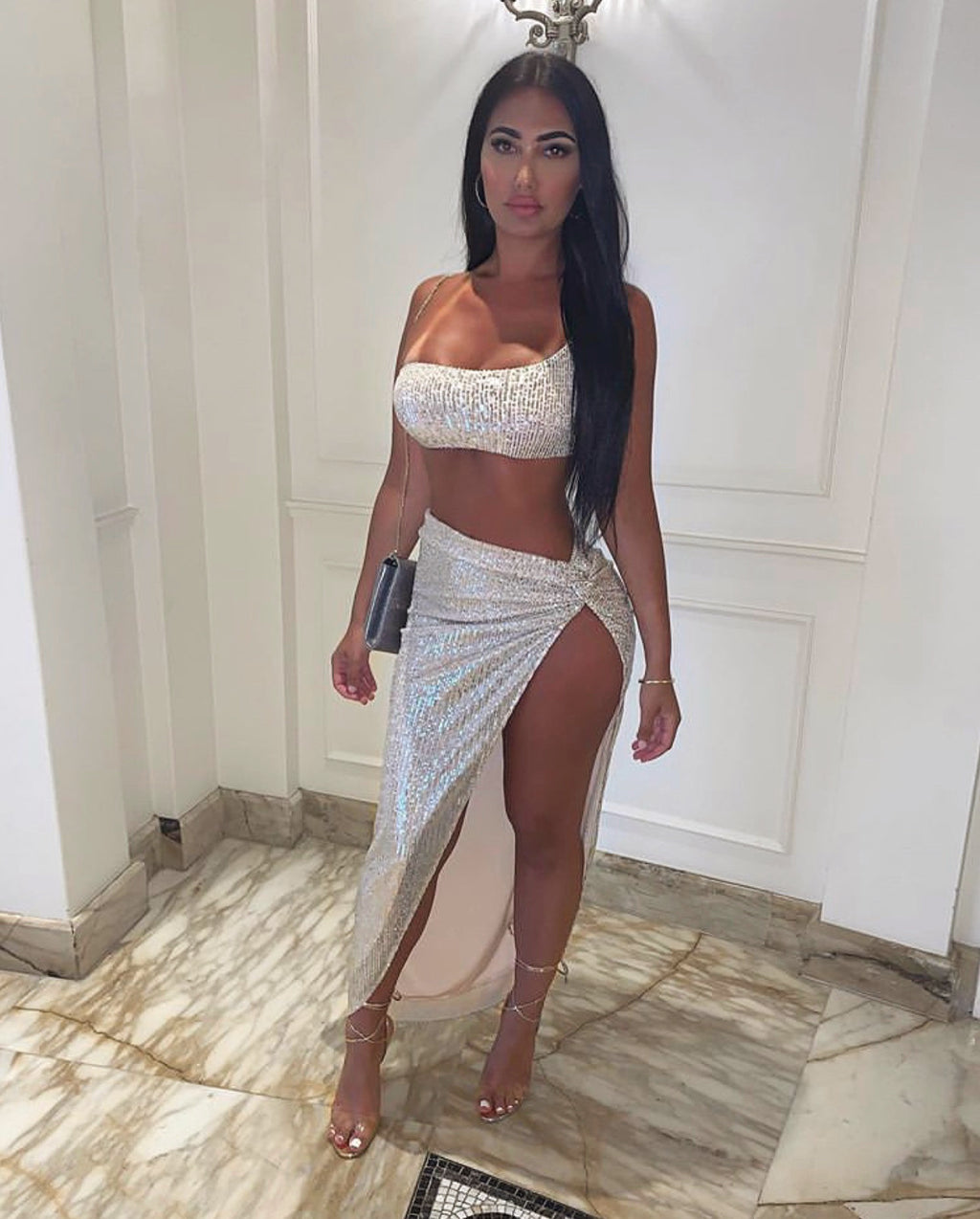 The MIAMI SEQUINS 2piece £63