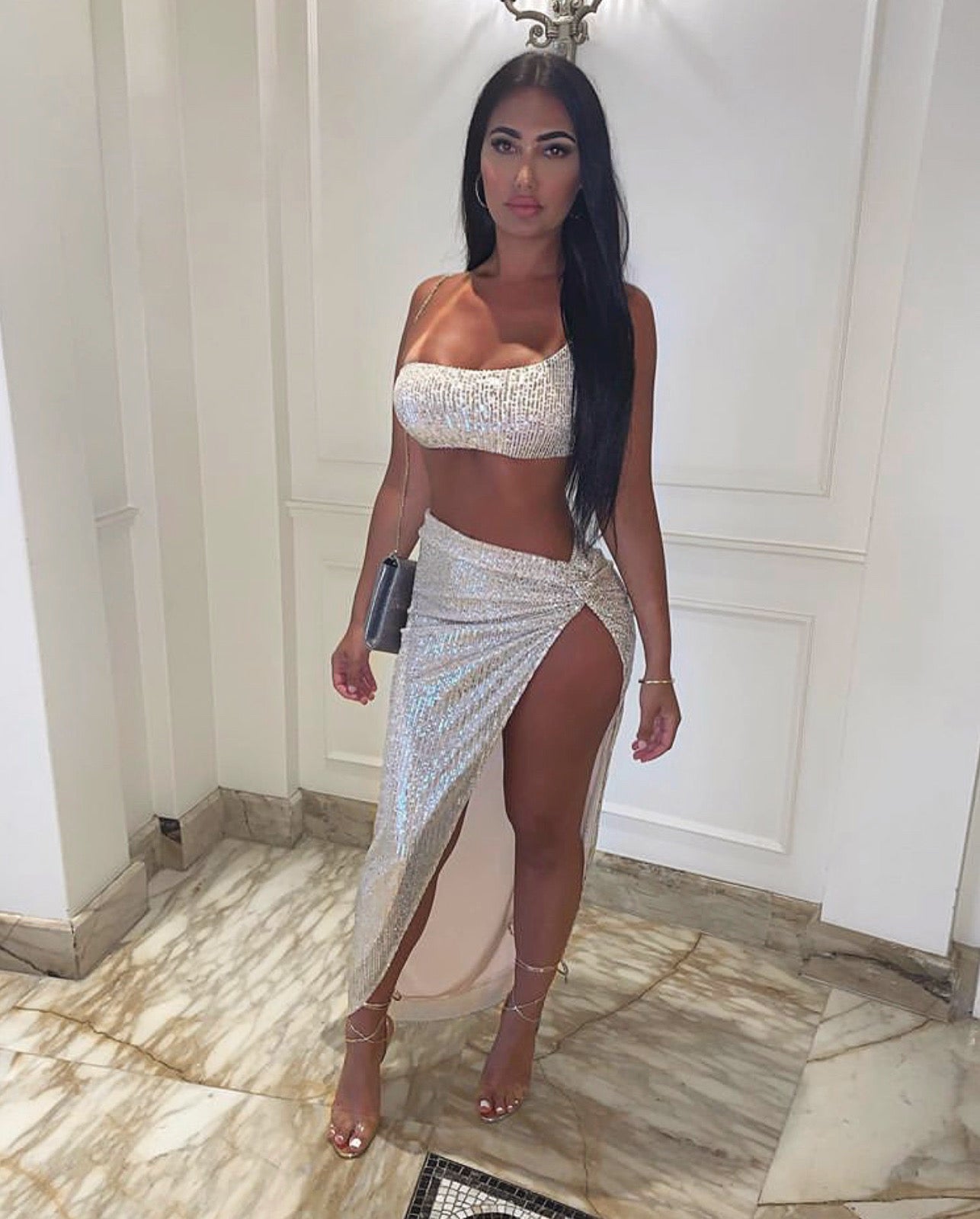 The MIAMI SEQUINS 2piece £63